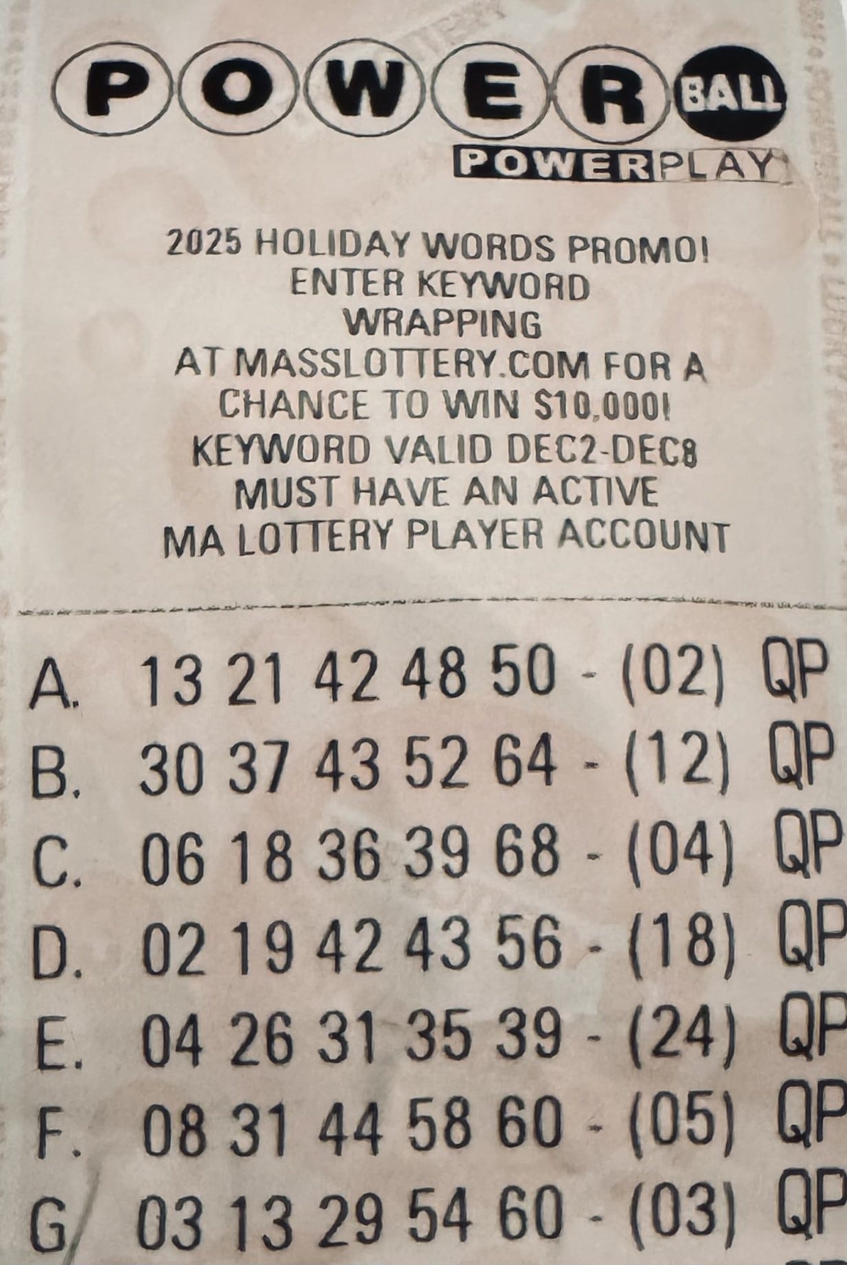 Here are the winning numbers for Monday’s 0M Powerball jackpot