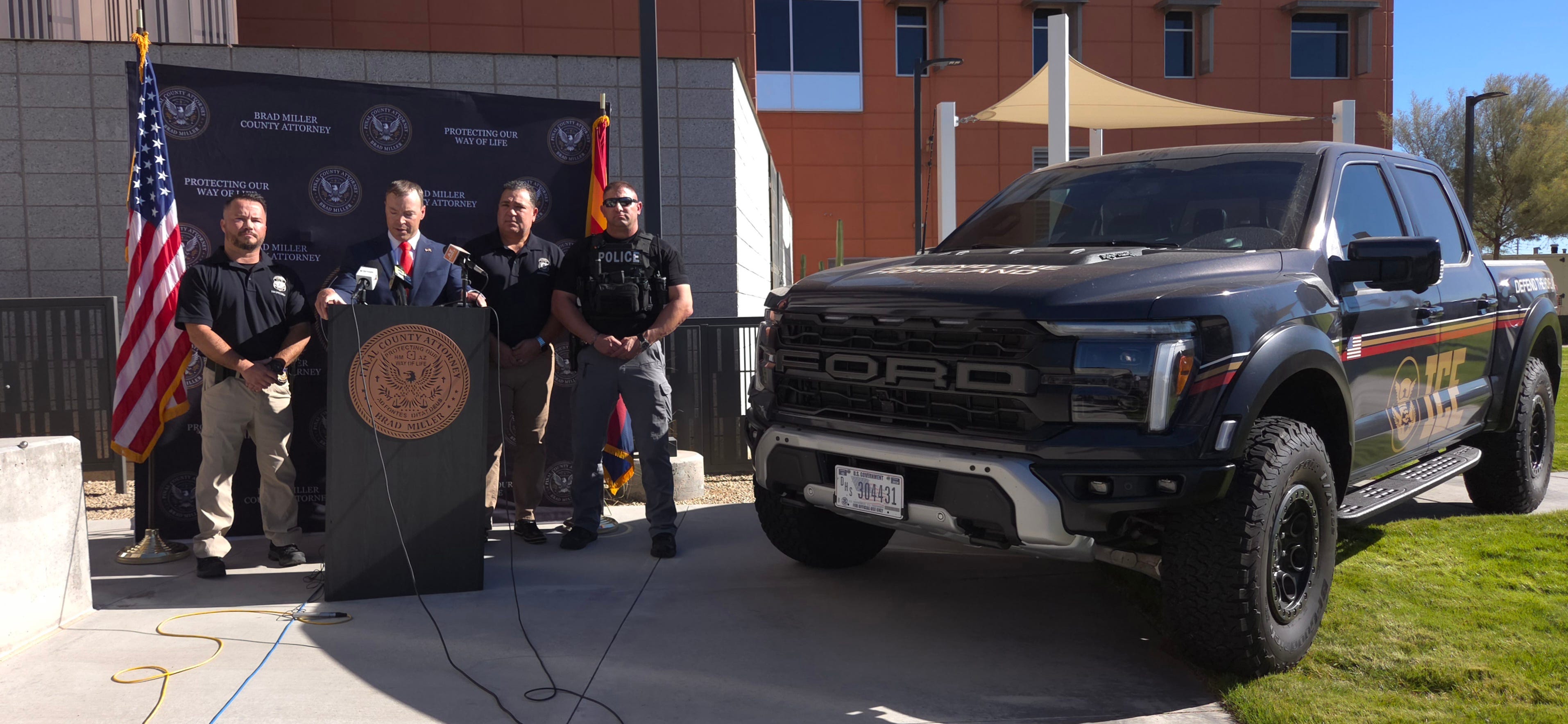 An attorney said he would inform the federal government that the Pinal County Board of Supervisors considered the 287(g) agreement to be void.