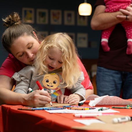 Interior decorator and content creator Meghan Gallagher decorated the Ronald McDonald House of Philadelphia to spread holiday cheer to 150 families. These families spend an average of 15-21 days at a time at the house while their children receive medical treatments.