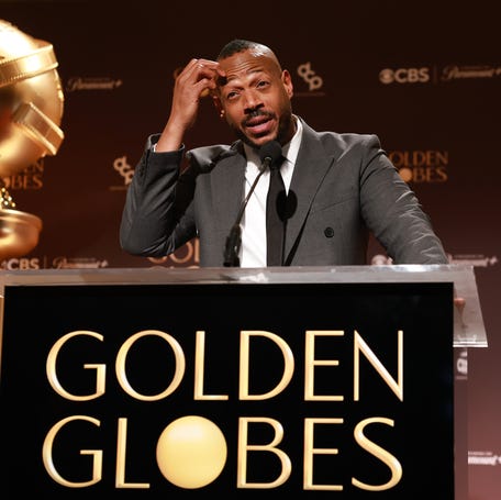 Marlon Wayans speaks onstage during the nominations announcement and media preview for the 83rd annual Golden Globes at The Beverly Hilton in Beverly Hills, California, on Dec. 8, 2025.