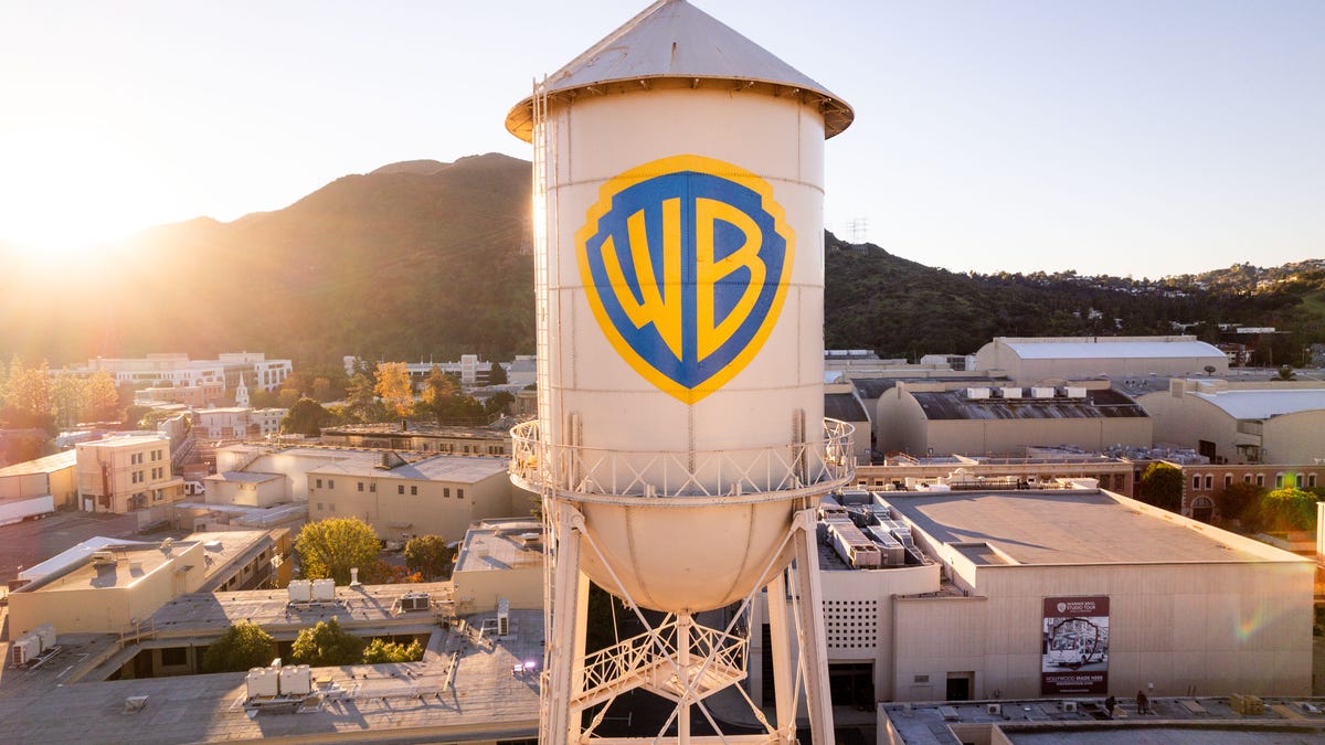 Warner Bros. Studios is seen in Burbank, California, on Dec. 5, 2025.