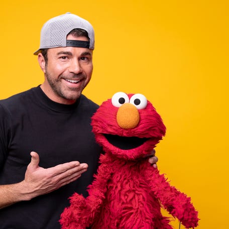 Elmo and Mark Rober