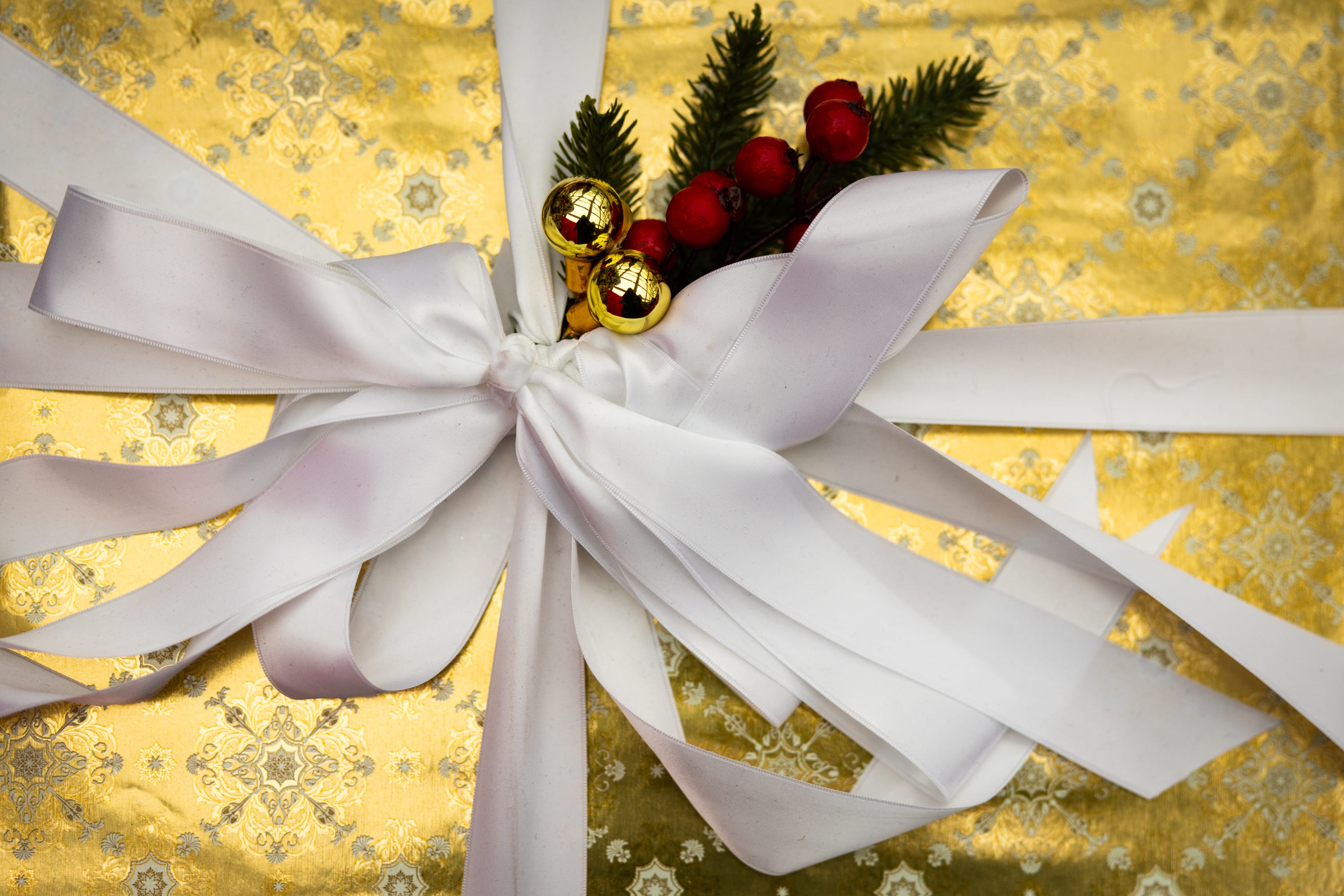 The vice president’s residence on the grounds of the Naval Observatory previews its holiday decor on Dec. 8, 2025.