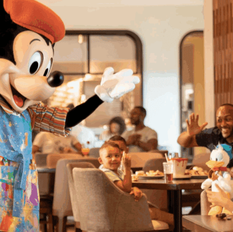 Topolino's Terrace character breakfast
