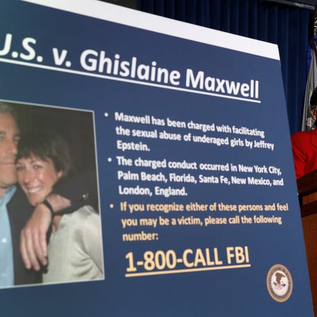 Audrey Strauss, Acting United States Attorney for the Southern District of New York speaks alongside William F. Sweeney Jr., Assistant Director-in-Charge of the New York Office, at a news conference announcing charges against Ghislaine Maxwell for her role in the sexual exploitation and abuse of minor girls by Jeffrey Epstein in New York City, New York, on July 2, 2020.