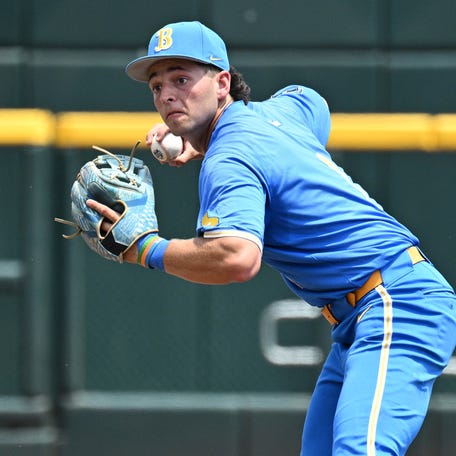 UCLA shortstop Roch Cholowsky in 2025.