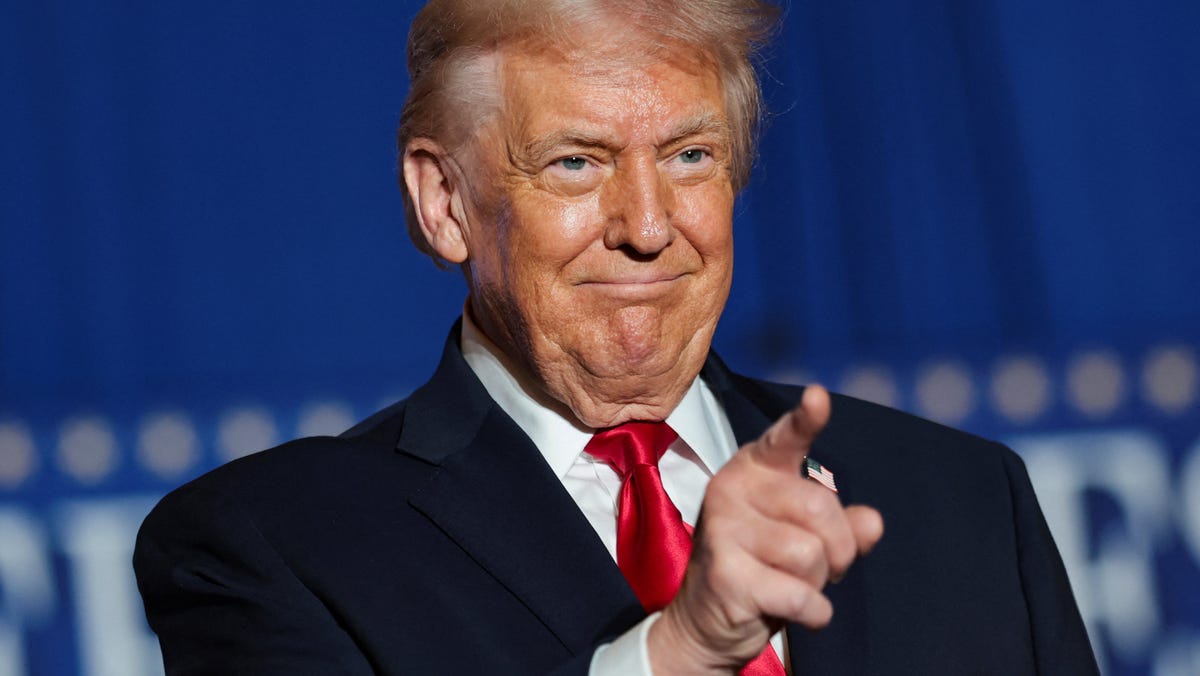 President Donald Trump delivers remarks on the U.S. economy and affordability in Mount Pocono, Pennsylvania, on Dec. 9, 2025.