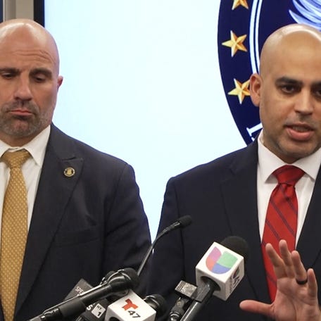 The Department of Homeland Security announced a joint task force with the FBI and IRS to target 