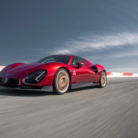 The 33 Stradale isn't just rare; it sits in the hyper-limited, bespoke category. Hand-built and fully customized, only 33 cars are available worldwide, and all have already been pre-sold. The 33 Stradale revives Alfa Romeo's legendary 1967 model to blend classic design with modern supercar performance. Buyers could choose between a high-performance V6 or a tri-motor EV powertrain. The automaker has confirmed this will be its last combustion-engine supercar, and pricing estimates the cost between   $2.1 and 2.6 million.