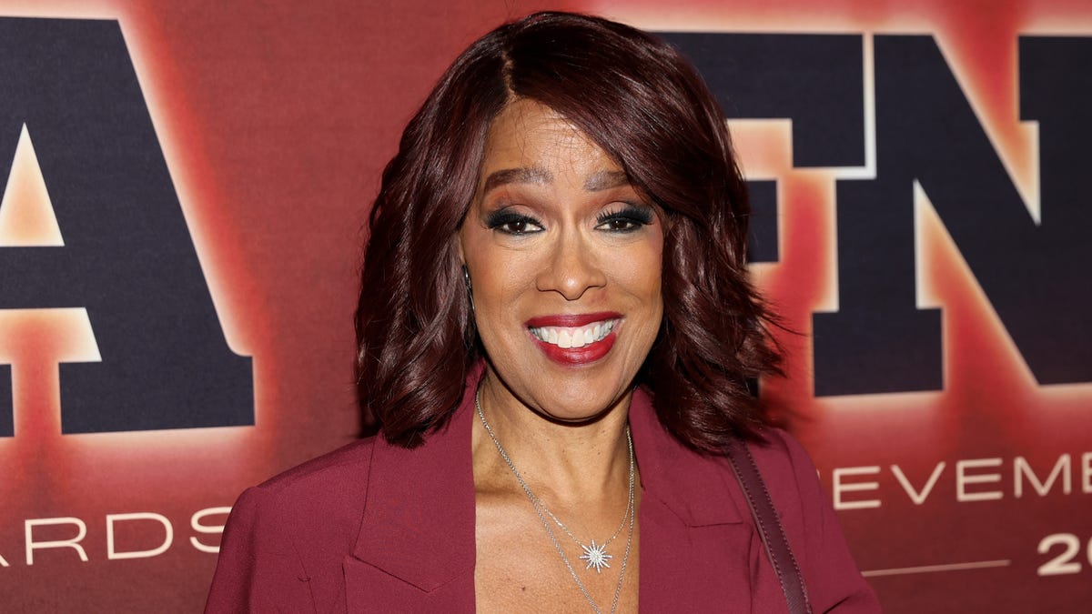 Gayle King attends the 2025 Footwear News Achievement Awards at Cipriani 25 Broadway in New York City on Dec. 3, 2025.