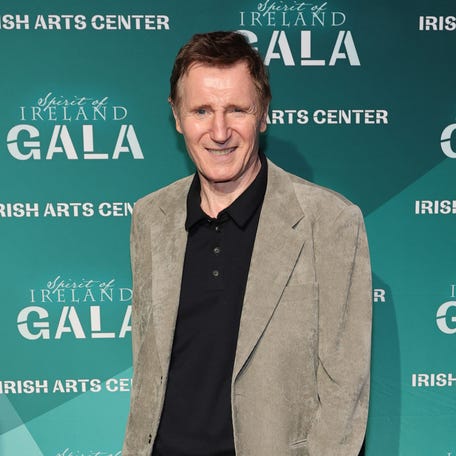 Liam Neeson attends the 26th Annual Spirit of Ireland Gala at Pier 60 on Nov. 7, 202,5 in New York City.