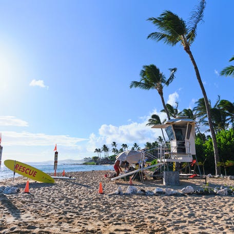 Poipu Beach on Kauai