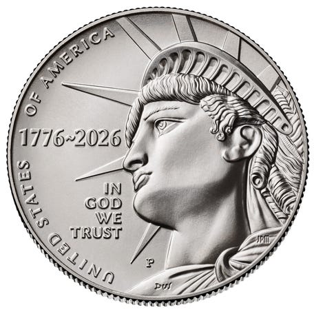 For the nation's 250th anniversary, the U.S. Mint will sell collectible non-circulating coins including the half dollar and penny.