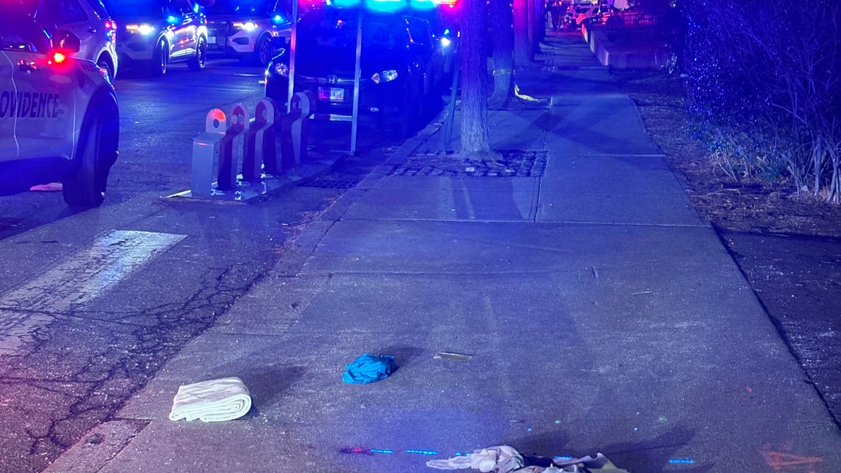 Police respond to reports of an active shooter on Brown University's campus in Providence, Rhode Island, on Dec. 13, 2025.