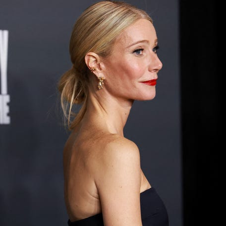 Gwyneth Paltrow attends a screening of "Marty Supreme" in Beverly Hills, California, on Dec. 8.