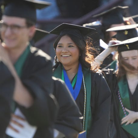 Bearden High School's STEM Academy graduation on May 17, 2025, in Knoxville, Tennessee.
