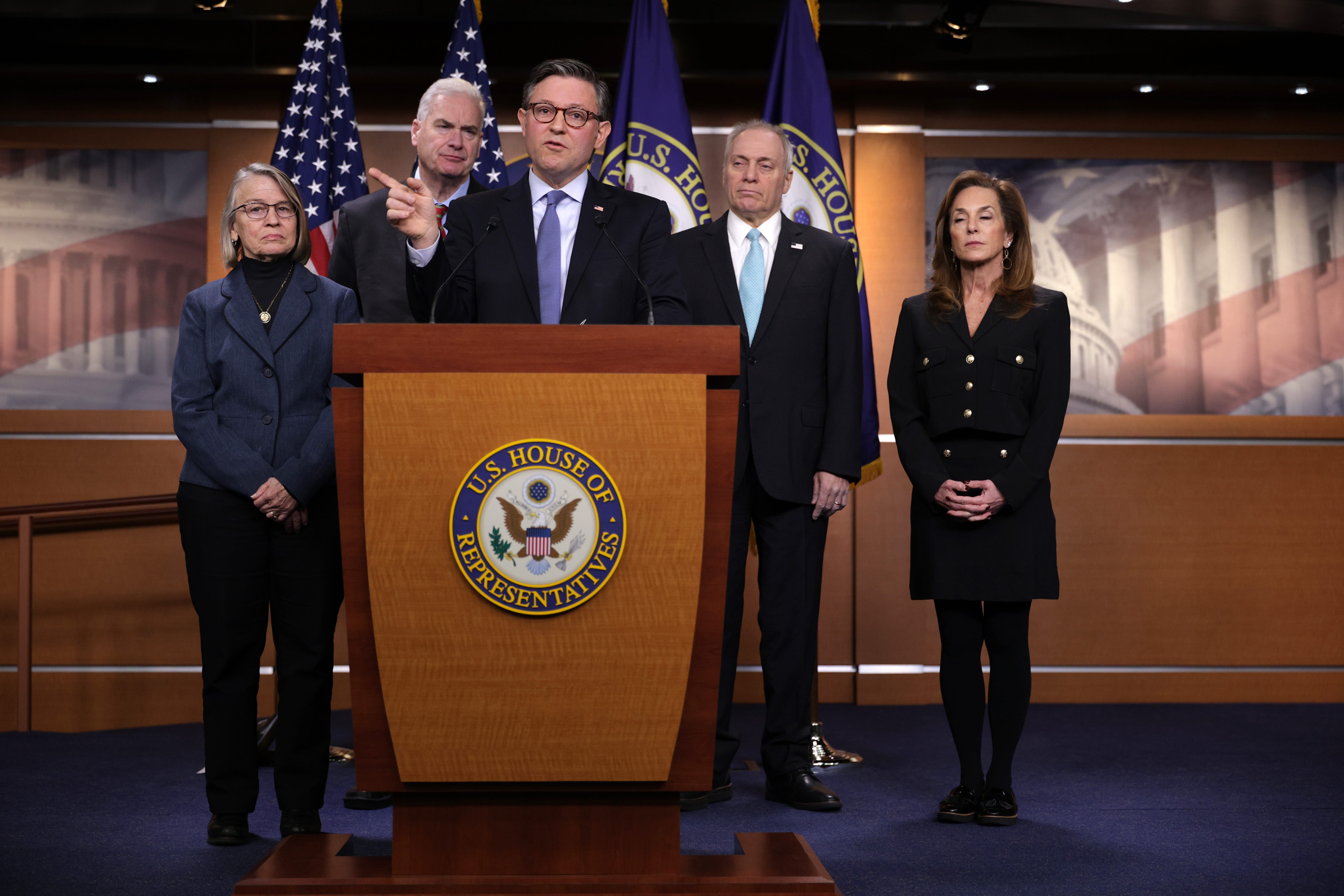 House Speaker Mike Johnson all but guaranteed that Congress will allow the enhanced premium tax credits to expire at the end of the year.