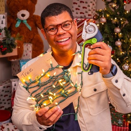 Discover a simple trick to wrap and store holiday lights using cardboard for stress-free decorating next season.