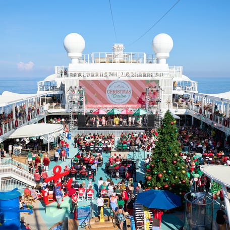 The Hallmark Christmas Cruise brings fans and actors together for a festive voyage.