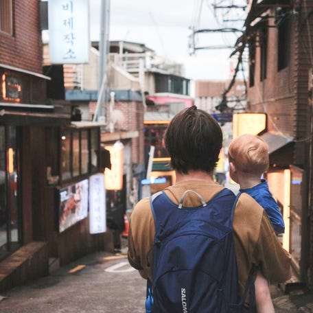 This Christmas, Chris Oberman, his wife and toddler will stay in a hotel when they see family for the holidays.