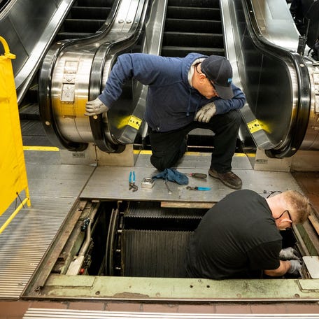 Escalator installation and repair is a good job for introverts.