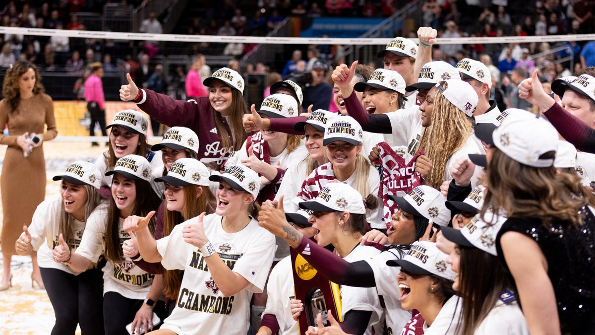 Ncaa Womens Volleyball Womens National Volleyball Championship Kentucky Vs Texas A M