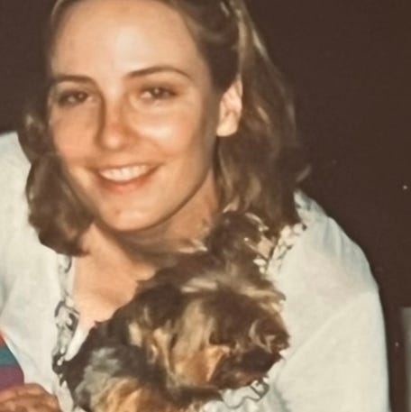Maria Farmer is seen in 1996, the year she told the FBI that Jeffrey Epstein assaulted her and stole pictures of her sisters. Provided photo.