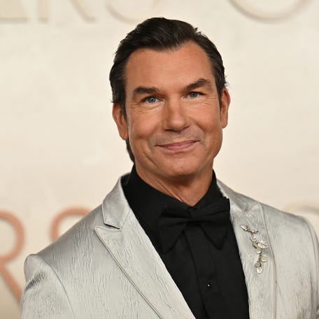 Jerry O'Connell attends the Academy Awards in Hollywood on March 2, 2025.