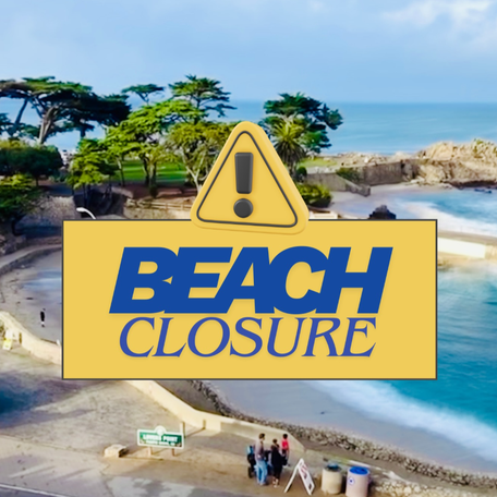 Officials continued to search for a missing swimmer on Monday morning, Dec. 22, 2025 following a reported shark sighting off Lovers Point in Pacific Grove in Northern California that closed several beaches.