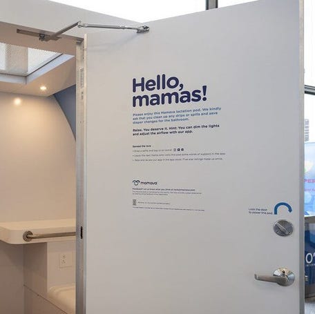Airports with nursing pods such as those by Mamava can make all the difference during holiday travel.