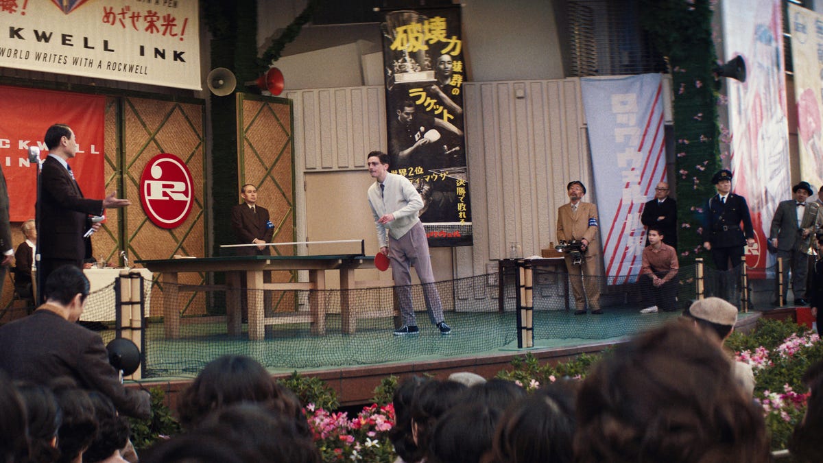 Marty Supreme ping pong