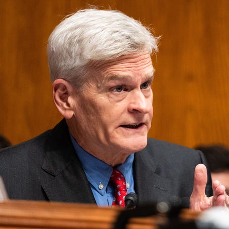 Sep 17, 2025; Washington, DC, USA; Sen. Bill Cassidy (R-La.) has proposed funding up to $1,500 in health savings accounts for eligible Affordable Care Act enrollees. Mandatory Credit: Josh Morgan-USA TODAY