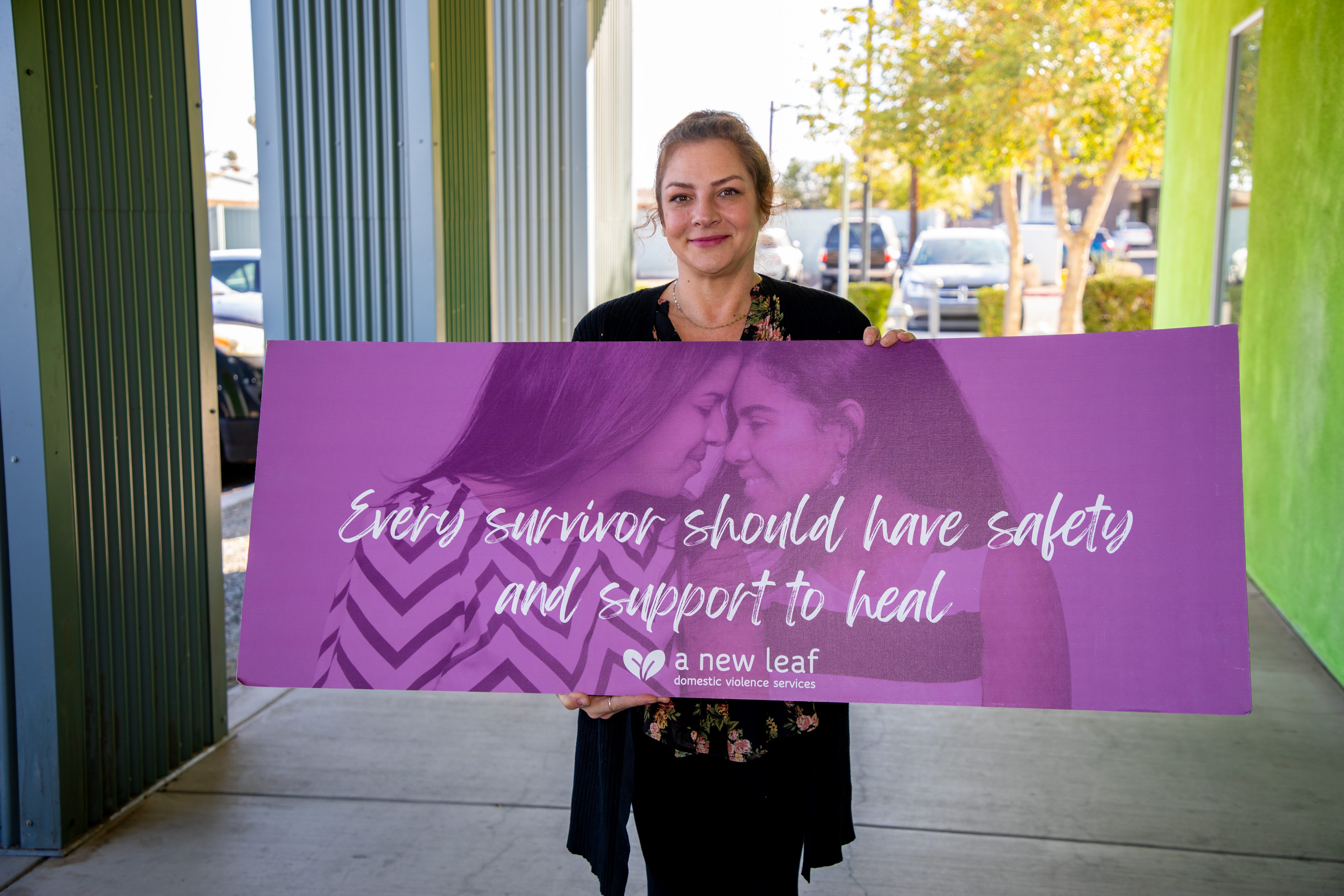 An Arizona mom found hope with A New Leaf after domestic violence. Give to Season for Sharing to fund legal aid, counseling and safe housing.