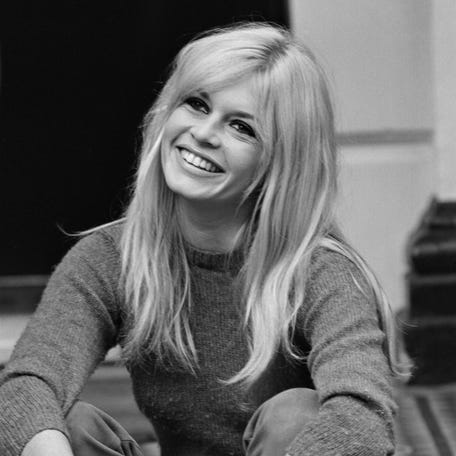 French actress Brigitte Bardot at a London Hotel, 12th September 1966. (Photo by Cattani/Fox Photos/Hulton Archive/Getty Images)