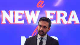 Watch Zohran Mamdani's New Year's midnight swearing-in ceremony