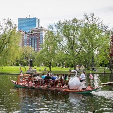 Riding the Swan Boats is a must when visiting Boston.