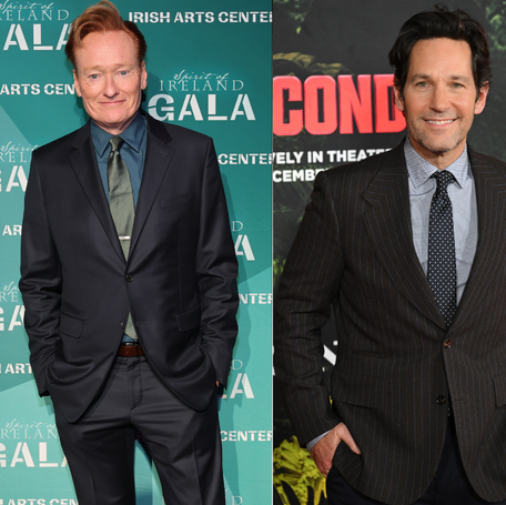 On Conan O'Brien's podcast, Paul Rudd brought back a running gag he has kept going for more than 20 years.