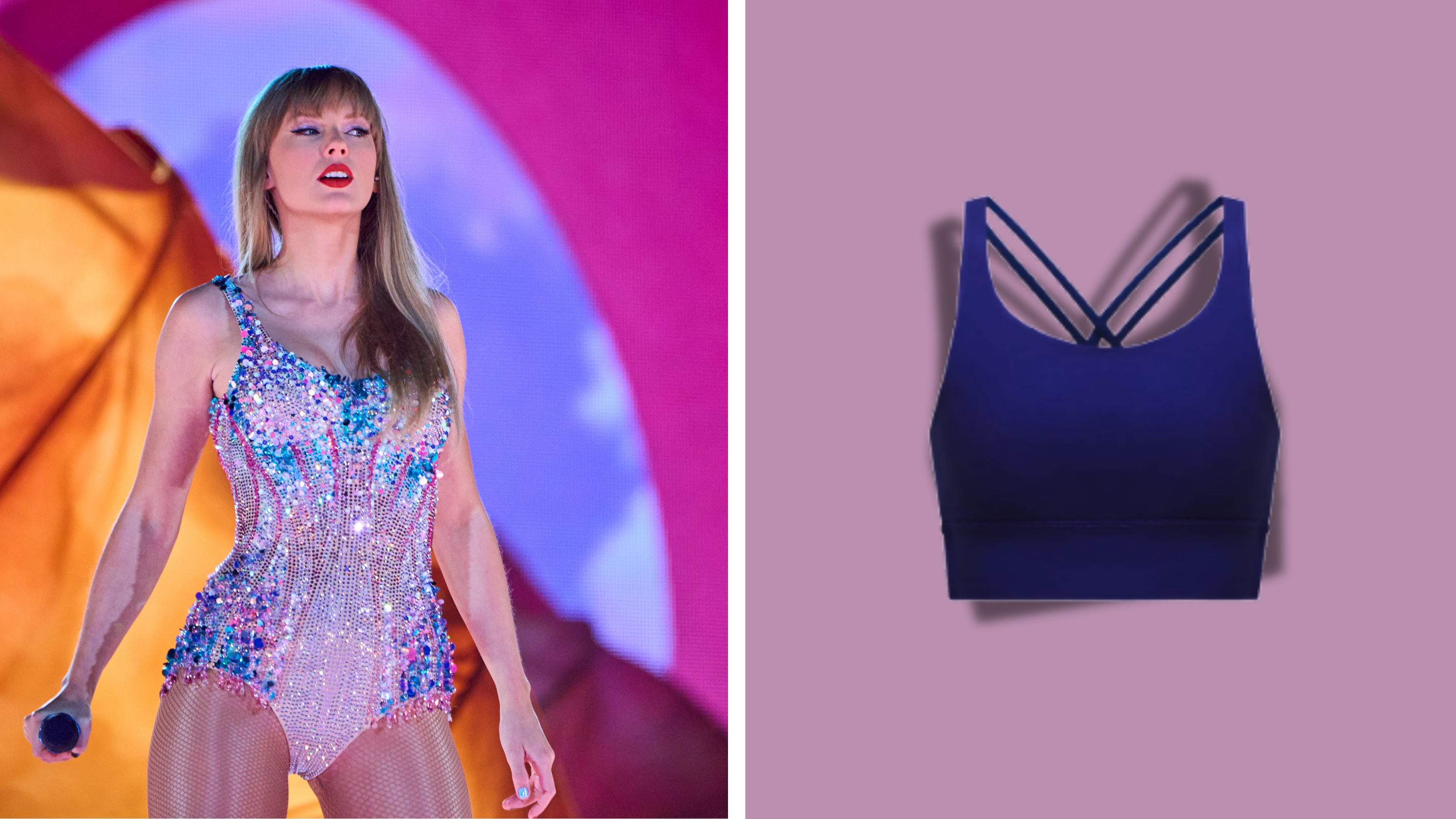 Taylor Swift's sports bra is under $40 at lululemon's Year-End sale