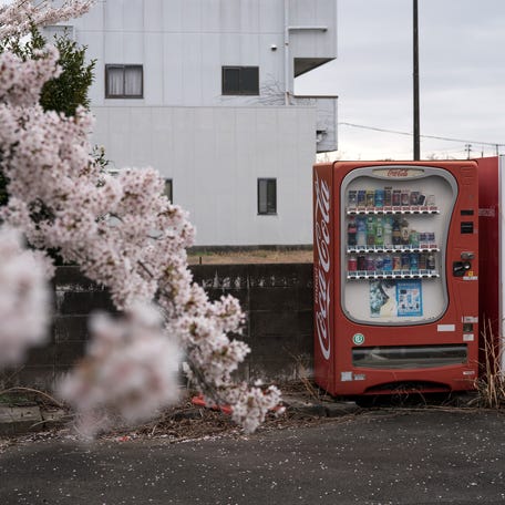 Most vending machines have a small recycling bin for empty bottles.