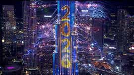 Watch as New Year's is celebrated around the world. See updates.
