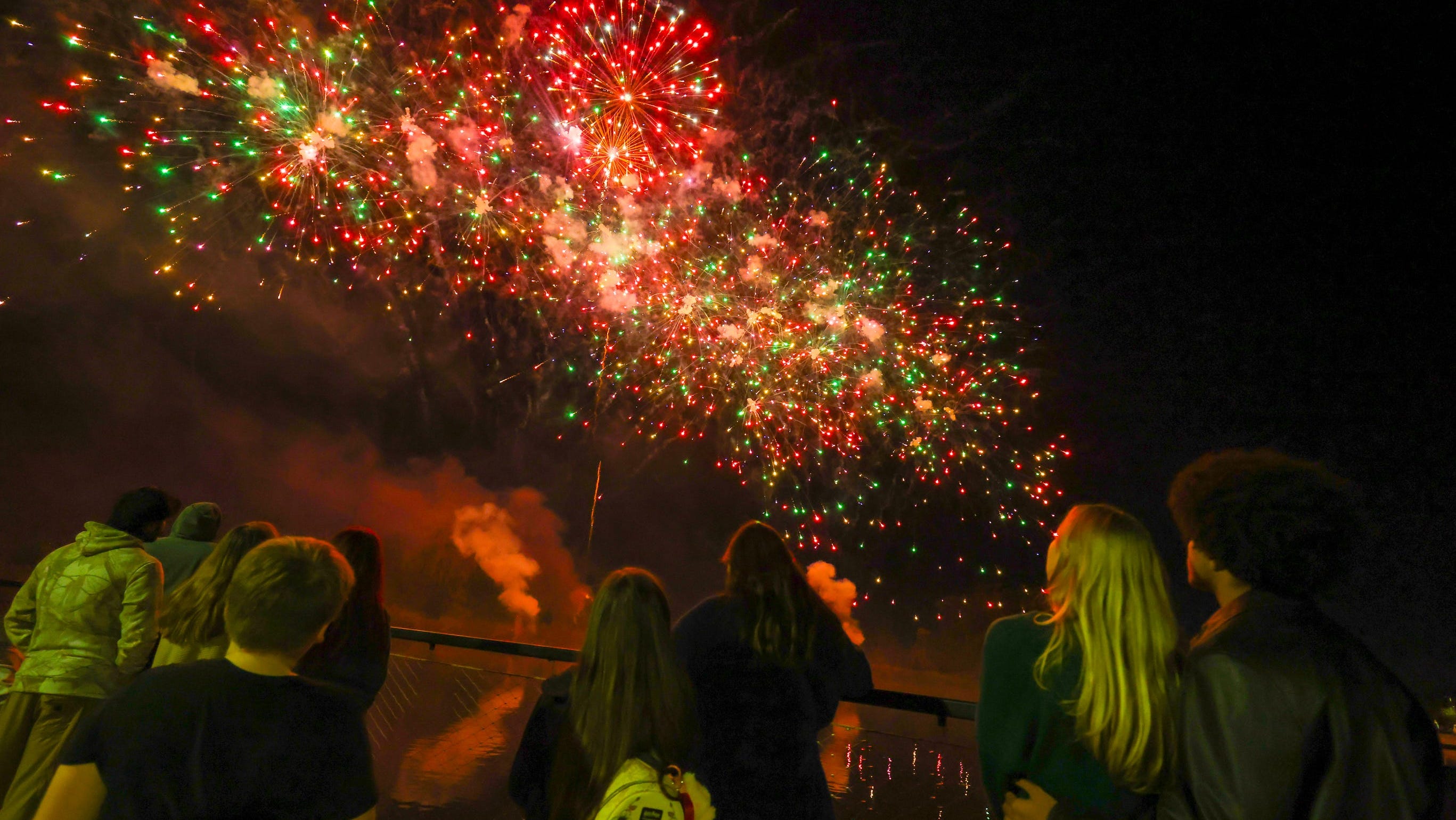 See New Year's Eve celebrations from across the US live