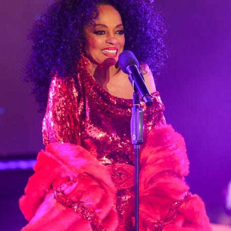 Diana Ross performed a medley of hits at the New Year's Eve celebration in Times Square in New York City, Dec. 31, 2025.