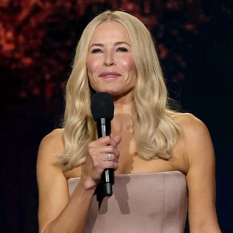 Chelsea Handler speaks onstage during the 31st Annual Critics Choice Awards.