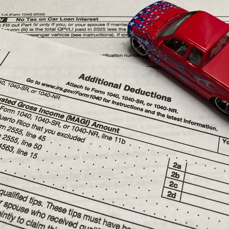 The new tax deduction on car loans will not apply to used car loans, leases, or cars or trucks that had final assembly outside of the United States. Higher income households will not qualify as well.