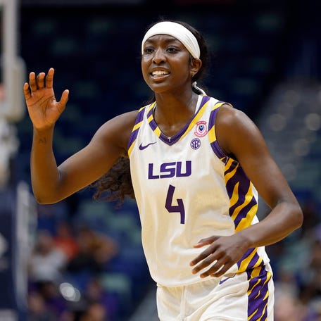 Flau'Jae Johnson is embracing her leadership role with LSU.