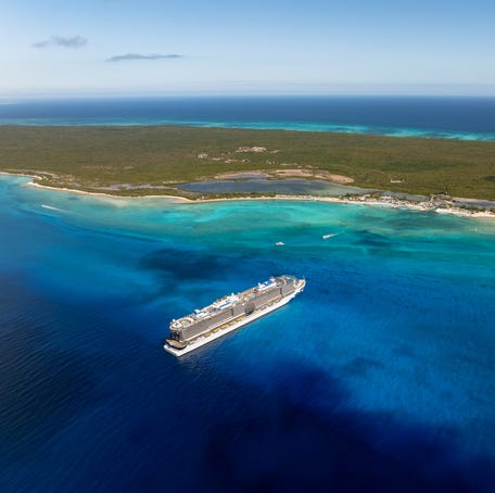 A Princess Cruises ship.