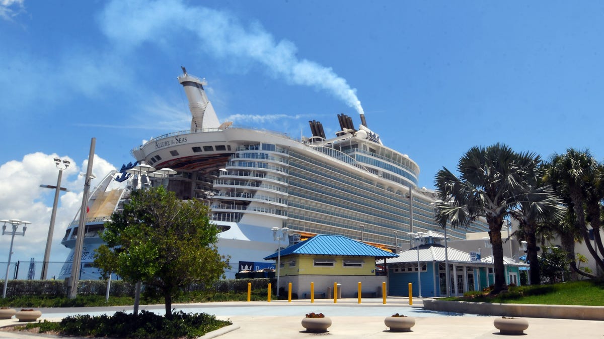 Royal Caribbean's Allure of the Seas ship.