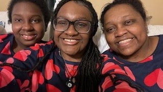 Sonya Ross and her daughters, 20-year-old Miana Davis and 15-year-old Milania Gilbert.