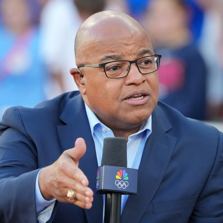 Mike Tirico will lead NBC's coverage of the 2026 Super Bowl and the Winter Olympics in February.