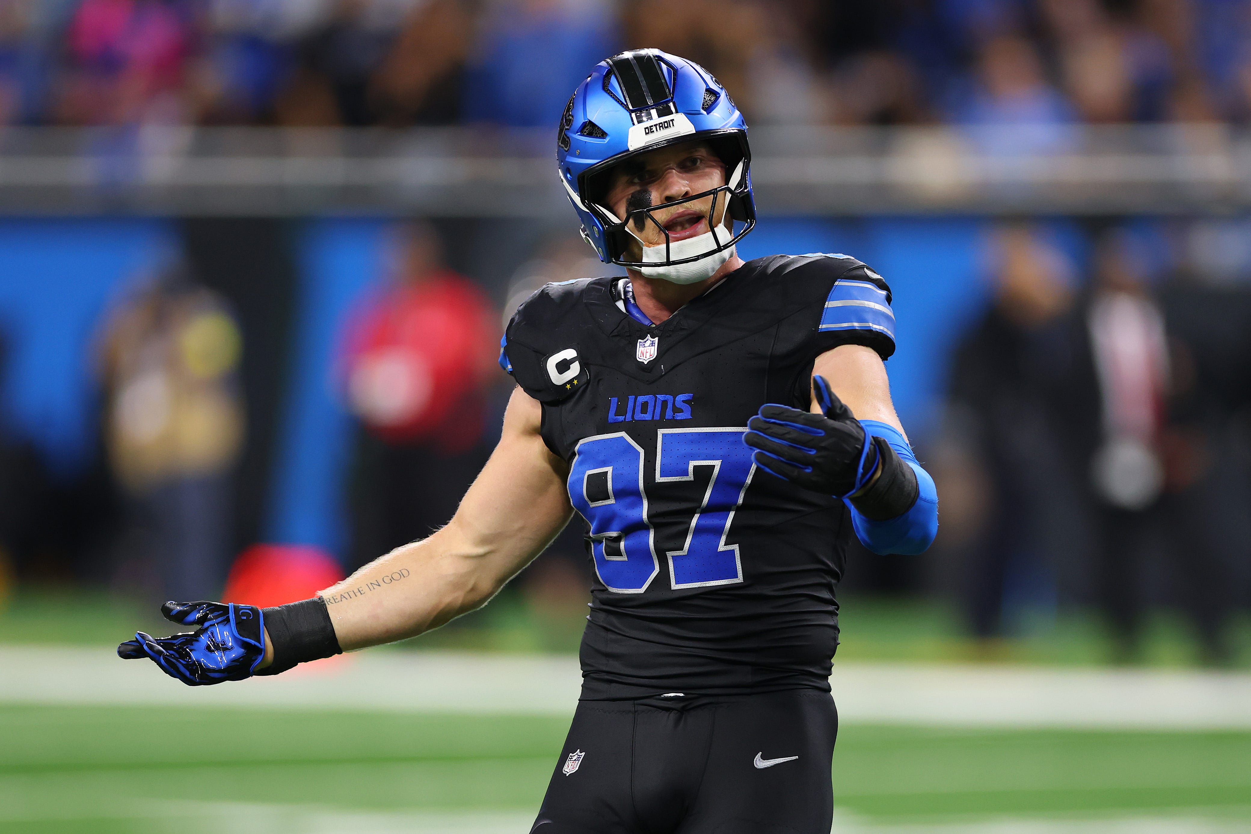 Lions' Aidan Hutchinson reflects on season in ESPN guest appearance